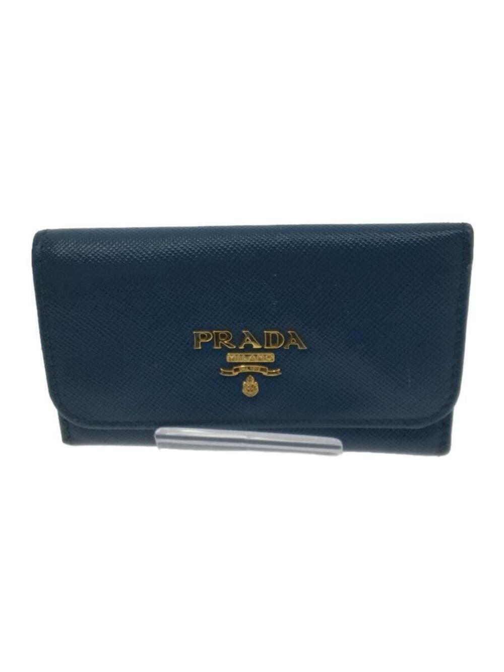 Prada Key Case Wallet Blue